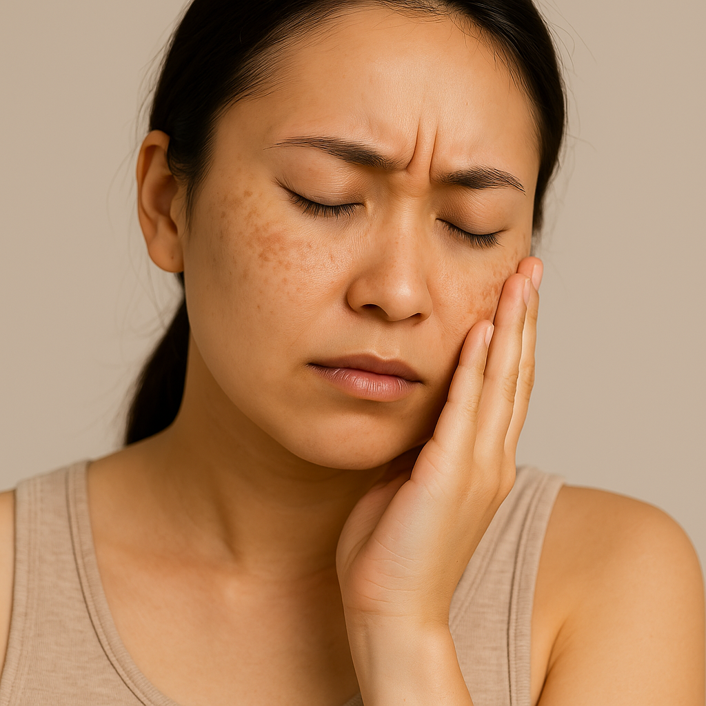 기미 잡티 색소